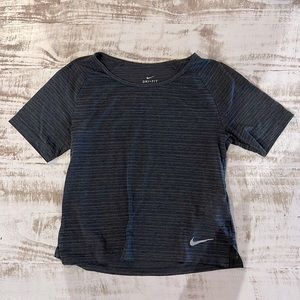 SOLD— Cropped Mesh Nike Dri-Fit Shirt